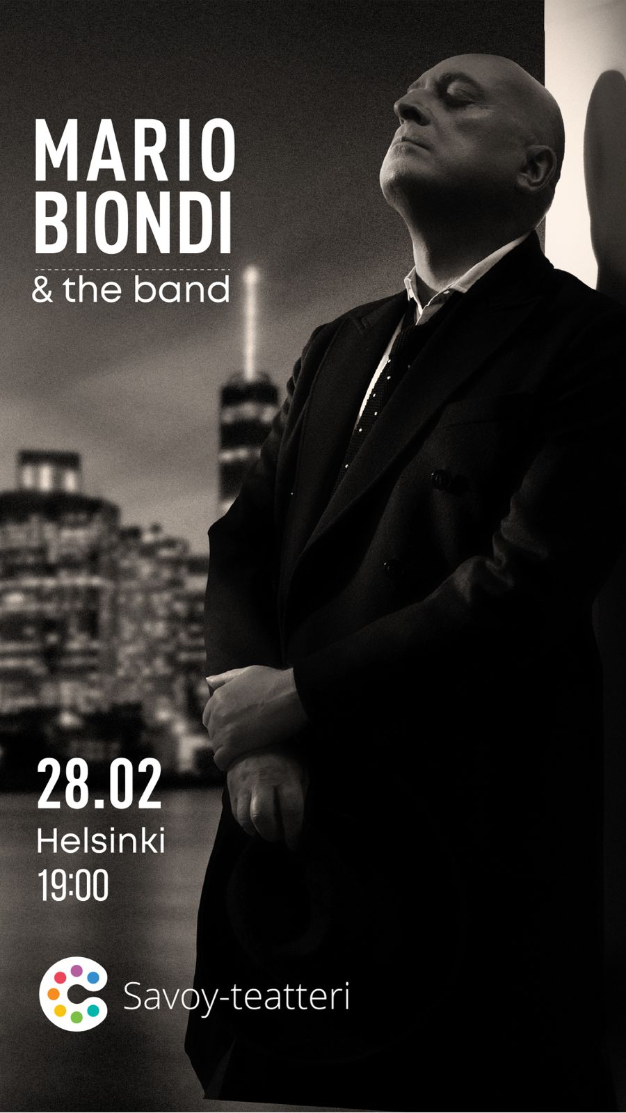 Mario Biondi at the Saboy Theater, Helsinki